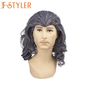 FSTYLER 2024 RTS cheveux pour hommes vente chaude cosplay cheveux perruques synthétiques vente en gros vente en vrac surplus de liquidation article à un dollar