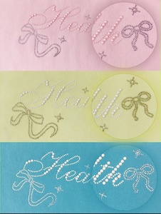 אבני חן שרף בצורת לב, חם להדבקה, אבני חן שטוחות, סיטונאי, ידידותיות לסביבה, 6/8 מ\"מ לבגדים - Product Image 5