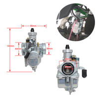 Système de carburant universel pour moto Vergaser 26mm Carburateur Assy. VM22SH 2D0-E4101-00 VM22 JYM125 E1 Levier de commande de starter