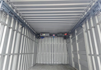 Grue de camion montée sur conteneur 1T, flèche télescopique électrique, chargeur de marchandises embarqué, palan de levage, gain de place, personnalisable OEM