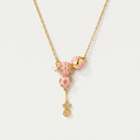 Collier de luxe plaqué or avec breloque ballon de sport, pendentif trophée de football, rugby, baskets – Cadeau pour femme athlète, événement d'équipe