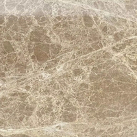 Dalles de marbre beige turc poli - Escaliers, comptoirs de salle de bain BURSA LIGHT EMPERADOR, carreaux de sol et de mur finition crème veinée, finition mate