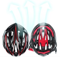 Casque de vélo en gros, une pièce, casque d'équitation sur route de montagne, casque de patinage à roulettes