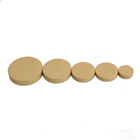 Bouchon à vis en plastique PP 24mm/20mm pour flacons de soin de la peau non rechargeables, luxe