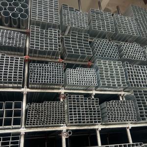 Q235 아연도금 직사각형 강관, 아연도금 강철 사각 튜브, 40x40mm 아연도금 사각 파이프 - Product Image 5