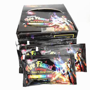 شعلة سحرية ضخمة بألوان ملونة تخلق لهب نابض بالحياة للتخييم في الهواء الطلق ولهب سحري - Product Image 6