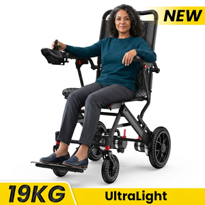 Nueva Silla <span class=keywords><strong>de</strong></span> <span class=keywords><strong>Ruedas</strong></span> Eléctrica Plegable Moderna, Portátil y Ligera, con Motor sin Escobillas, para Personas Mayores y con Discapacidad - Product Image 1