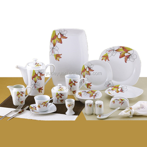 YDY New Design Custom logo Fine Porcelain Dinnerware <strong>Set</strong> Luxury 80pcs <strong>Bone</strong> <strong>China</strong> <strong>Dinner</strong> <strong>Sets</strong> - Product Image 5