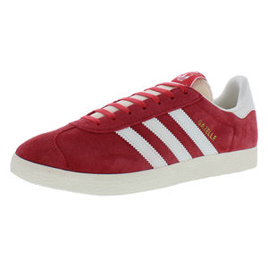 Chaussures de fitness et de cross-training Adidas Gazelle pour hommes, couleur rouge gloire/blanc cassé - 100% authentiques - Product Image 4