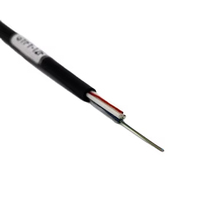 Câble à fibre optique ASU Mini ADSS 6, 8, 12, 24 fibres G652D, portée 80m, 100m, 120m, câble aérien autoportant extérieur