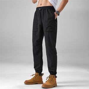 Usine léger en plein air hommes lâche Cool confort pantalons de sport décontractés séchage rapide droit Slim Fit Joggers pantalon - Product Image 5