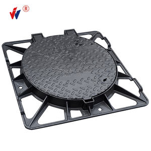 Coperchio per pozzetto <span class=keywords><strong>in</strong></span> <span class=keywords><strong>ghisa</strong></span> pressofusa anti-effrazione, quadrato, EN124 B125, <span class=keywords><strong>in</strong></span> <span class=keywords><strong>ghisa</strong></span> sferoidale GGG 500-7 - Product Image 2