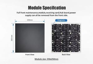 จอแสดงผล LED แบบตั้งพื้นในอาคารสำหรับโฆษณา รุ่น P1.56 โมดูลอัจฉริยะ IP40 กันน้ำ ความสว่าง 500cd รองรับ 4K HDR10+ C1.56 สำหรับใช้งานภายในอาคาร - Product Image 5
