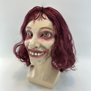 Evil <span class=keywords><strong>Dead</strong></span> Rise Mask Máscaras de Halloween con el pelo Látex Decoraciones para fiestas de Halloween Cosplay Accesorios para disfraces - Product Image 4