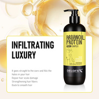Shampooing et après-shampoing naturels pour cheveux, protection nourrissante de la couleur Vente en gros Huile d'argan Revitalisant réparateur en profondeur