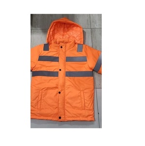 Chaqueta de Trabajo de Mezcla de Algodón Resistente para Empleados de Ferrocarril, Estilo Ferrocarrilero Indio, en Oferta, Segura y Cómoda - Product Image 1