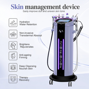 Nouvelle <span class=keywords><strong>Machine</strong></span> de Soin Facial Multifonction 10-en-1 2026 – Outils de Beauté Visage Aqua Silver Brown Deuxième Génération pour Soins de la Peau - Product Image 5