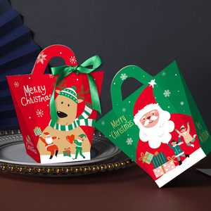 Hamper Gift Ribbon Paper Box Treat Packing Set Christmas Sweet Boxes