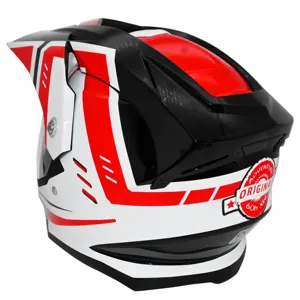 Nouvelle mode de casque de moto croisé coloré de haute dureté de qualité supérieure accessoires de moto de style tout-terrain