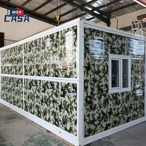 Vorgefertigtes Stahl-Modulhaus Mobiles Wohncontainer mit Sandwichpaneel-Material für Büro, Schlafzimmer oder Wohnraum - Product Image 1