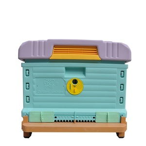 Nuovo Arnia in Plastica HDPE Sicura e Robusta a Uno Strato con Escludiregina per Attrezzature Apistiche - Product Image 1