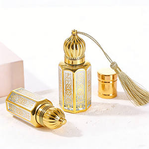 Flacons à bille en verre doré de la marque <span class=keywords><strong>Yiao</strong></span>, best-sellers (3 ml/6 ml/12 ml), huiles parfumées de luxe, sérums, étiquettes personnalisées sérigraphiées - Product Image 3