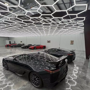 Stazione di Manutenzione Auto Professionale SUEZ con Luce LED Esagonale IP54 Impermeabile 6000K Luce Diurna Garanzia di <span class=keywords><strong>3</strong></span> Anni per Garage e Barbiere - Product Image 6