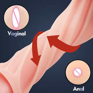 FairyKiss Open Ended Powerful Vibration Pocket Pussy untuk Pria, Masturbator Realistis Bergetar yang Lembut dan Kenyal untuk Vagina dan Anus - Product Image 4