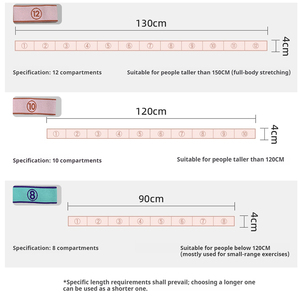 Của Phụ Nữ Tùy Chỉnh Ban Nhạc Đàn Hồi Kéo Dài Vành Đai Căng Yoga Dây Đeo Tập Thể Dục Tập Thể Dục Ban Nhạc Cho Khiêu Vũ & Phòng Tập Thể Dục Vòng Kháng Ban Nhạc - Product Image 6