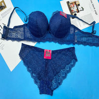 1,5 Dollar Modell CG170 Frauen 2 Stück Hot Images Transparent Cute Fancy Frau BH Höschen Set Unterwäsche Foto für Dame
