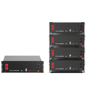 TOPBAND Baterai Lithium Penyimpanan Surya RS-R Seri Baterai 51.2V 100Ah untuk Sistem Tenaga Surya Rumah