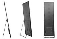 Vendita diretta in fabbrica 1920*640mm mobile ad alta luminosità LED Poster Display Indoor P1.875 Full Color Ali Led Display