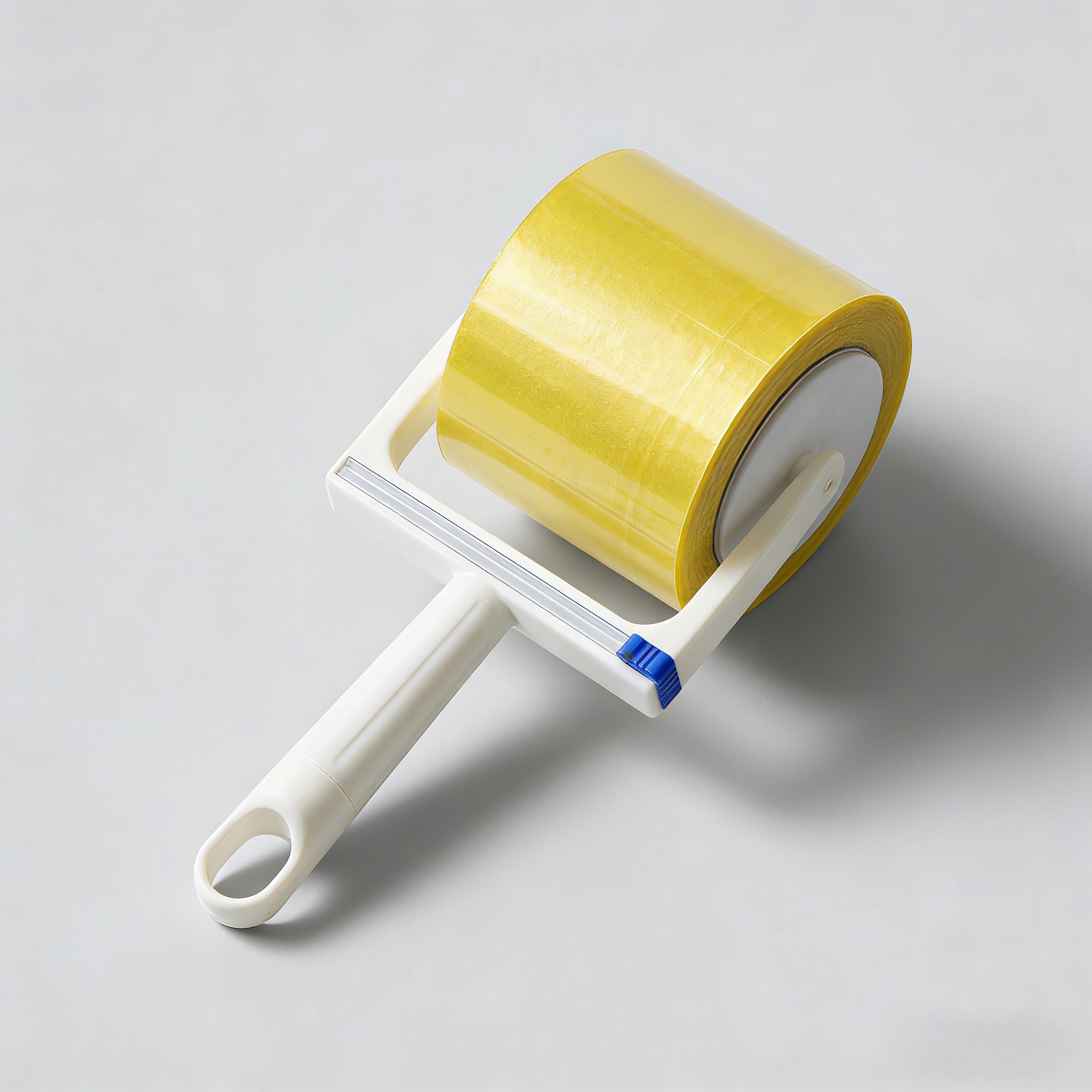 Yellow 6cm wide-supports 50m roll-anti-roll tape
