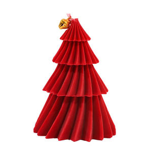 Vendita Diretta all'Ingrosso di Candele Profumate a Forma di Albero di Natale Colorato per Regali Natalizi - Product Image 1