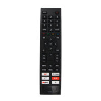Télécommande ES-RM080-7 de haute qualité, nouveau modèle, télécommandes de remplacement compatibles avec Hisense ERF3K80H Smart TV