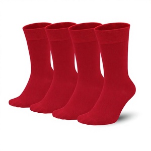 Calcetines de Fibra de Bambú Unisex al por Mayor, Antibacterianos, Transpirables, de Color Liso, Formales para Negocios, de Verano, Pedido Mínimo de 5 Pares - Product Image 3
