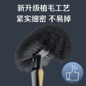 แปรงขัดห้องน้ำด้ามยาว 55 ซม. ขนแปรงนุ่ม ติดผนัง - Product Image 4