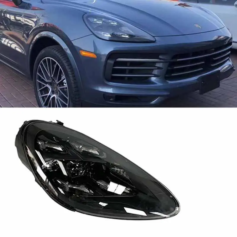 automotive head light For Porsche Cayenne 4 Eyes Full LED Car Light Headlights Front Lights 2011-2017 Upgrade to 2020 New style