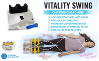 Machine de balançoire électrique avec mouvement de la cheville vers le haut, relaxation complète du corps, stimulation de la circulation Cardio passif