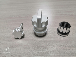 Tùy Chỉnh CNC Nhôm Phôi M12 * 1.5 M14 * 1.5 Dài 12-Điểm Mở End Ngắn Chân Bánh Xe Lug Nut - Product Image 6