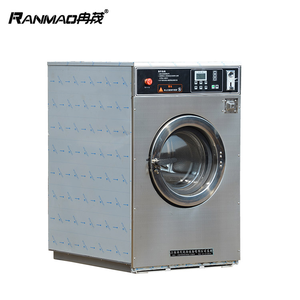 Lavadora <span class=keywords><strong>monocapa</strong></span> de lavandería de monedas de acero inoxidable eléctrica de 12KG - Product Image 2