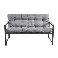 Canapé d'extérieur en rotin pour cour et terrasse, ensemble de canapé et table basse créative, mobilier de jardin en rotin