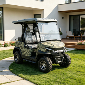 Carrito de Golf de 4 Plazas con Color de Carrocería Personalizable, Caja Trasera Adicional, Almacenamiento Extra, Batería de Litio de 72V, Homologación DOT, Buggy de Golf para América - Product Image 2