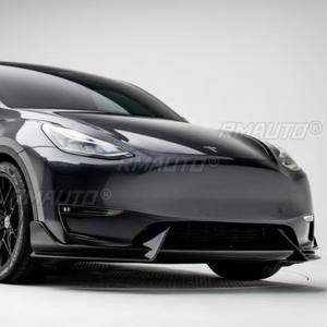 Protector de Parachoques Delantero para Auto, Spoiler, Divisor de Parachoques, Kit de Carrocería para Tesla Model Y 2019-2023, Accesorios para Auto - Product Image 4