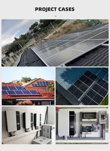 HT 10KW 20kW 30Kw 50kw 80kw 100kw công nghiệp năng lượng mặt trời hệ thống năng lượng tắt lưới gắn năng lượng mặt trời hệ thống điện giá thấp Đức PV giải pháp