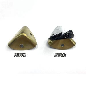 Stainless Steel <b>Corner</b> <b>Protector</b> 25mm Right Angle Gold Metal Hardware For Box Luggage Making - Product Image 3