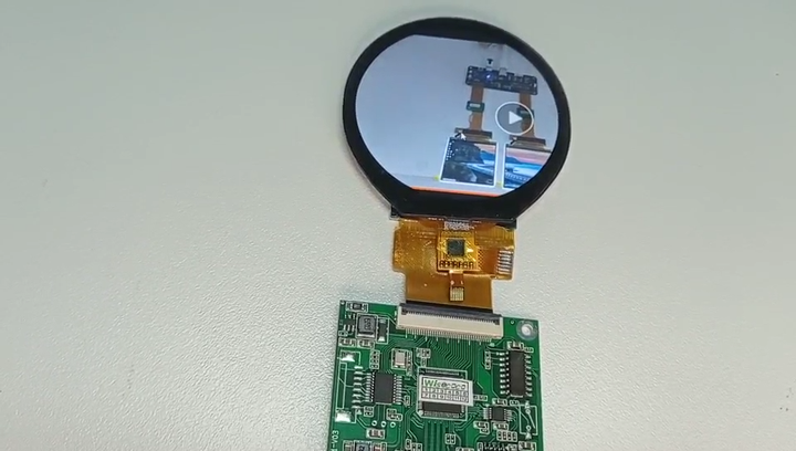 2.1 Inch Round Display IPS 480x480 - Wisecoco Touch Screen