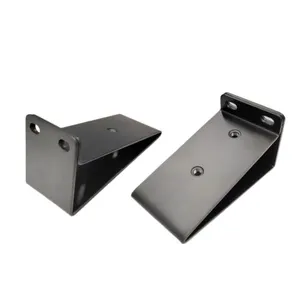 OEM Hardware Zinc Plated Bracket Aluminum Stainless Steel Bending Stamping Fabrication U Shelf Sheet Z Shaped Metal Brackets