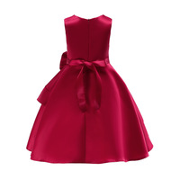 Wholesale Customized Girls Performance Dress New Lace Bow Princess Dress