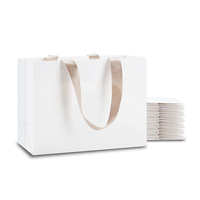 Sac en papier écologique personnalisé avec logo, tendance, biodégradable, finition mate et gaufrage, idéal pour les cadeaux – Meilleures ventes